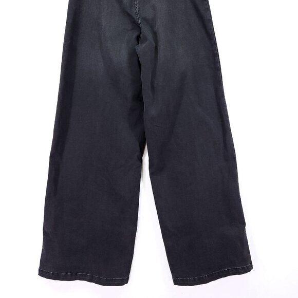 Free People Libre Wide-Leg Jeans Size 28 Stretch High Rise Boho - Picture 13 of 14